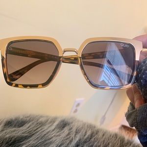 Quay Tortoise and Gold Sunglasses